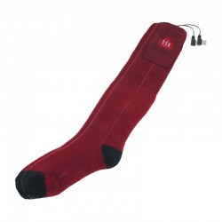 Heated socks with remote