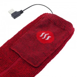 Heated socks with remote