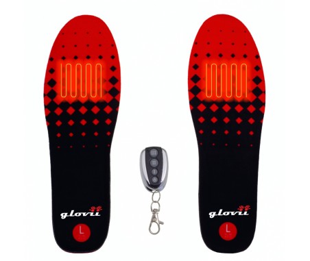 Oppvarmede fotsåler med fjernkontroll